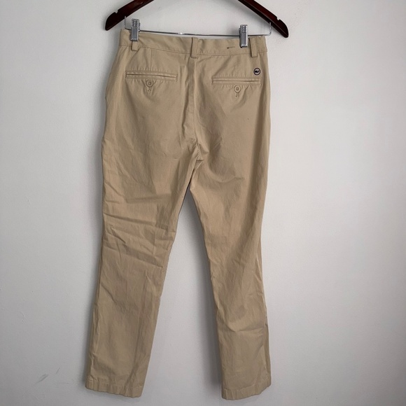 VINEYARD VINES Boys 16 Light Khaki Full Length Flat Front Performance Pants OO20 - Picture 5 of 6